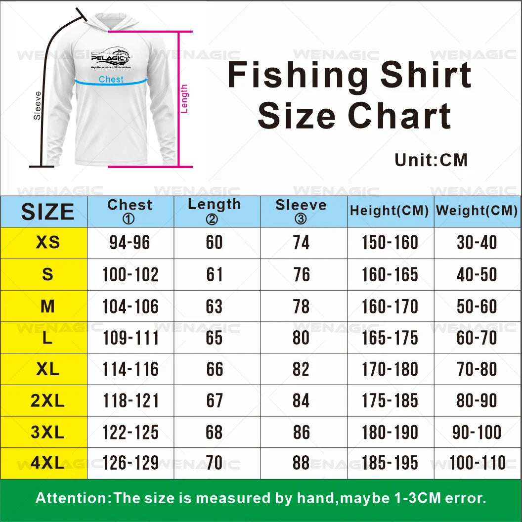 Marlin WB UV50 Long Sleeve Hooded Fishing Shirt