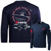 Ocean Navy Blue UV Protection Fishing Shirt